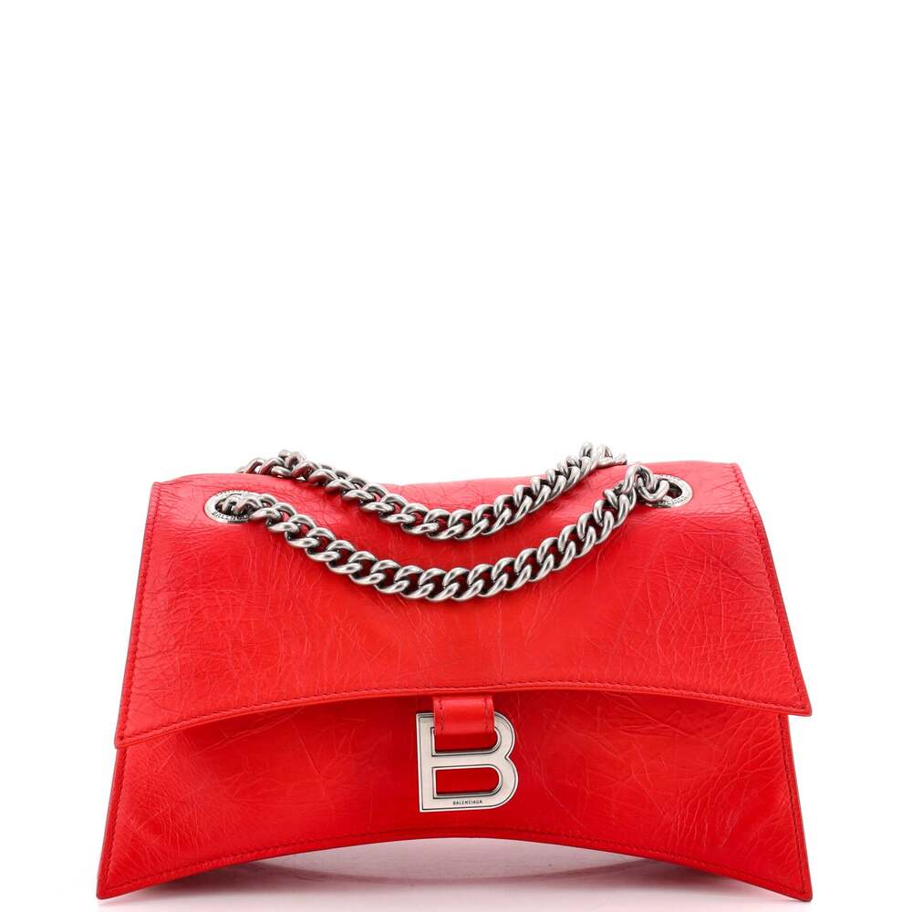 Balenciaga Crush Chain Flap Bag Leather #261877B13B